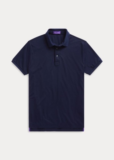 Polos Ralph Lauren Hombre Azul Marino - Custom Slim Fit Interlock - TYZLP3021